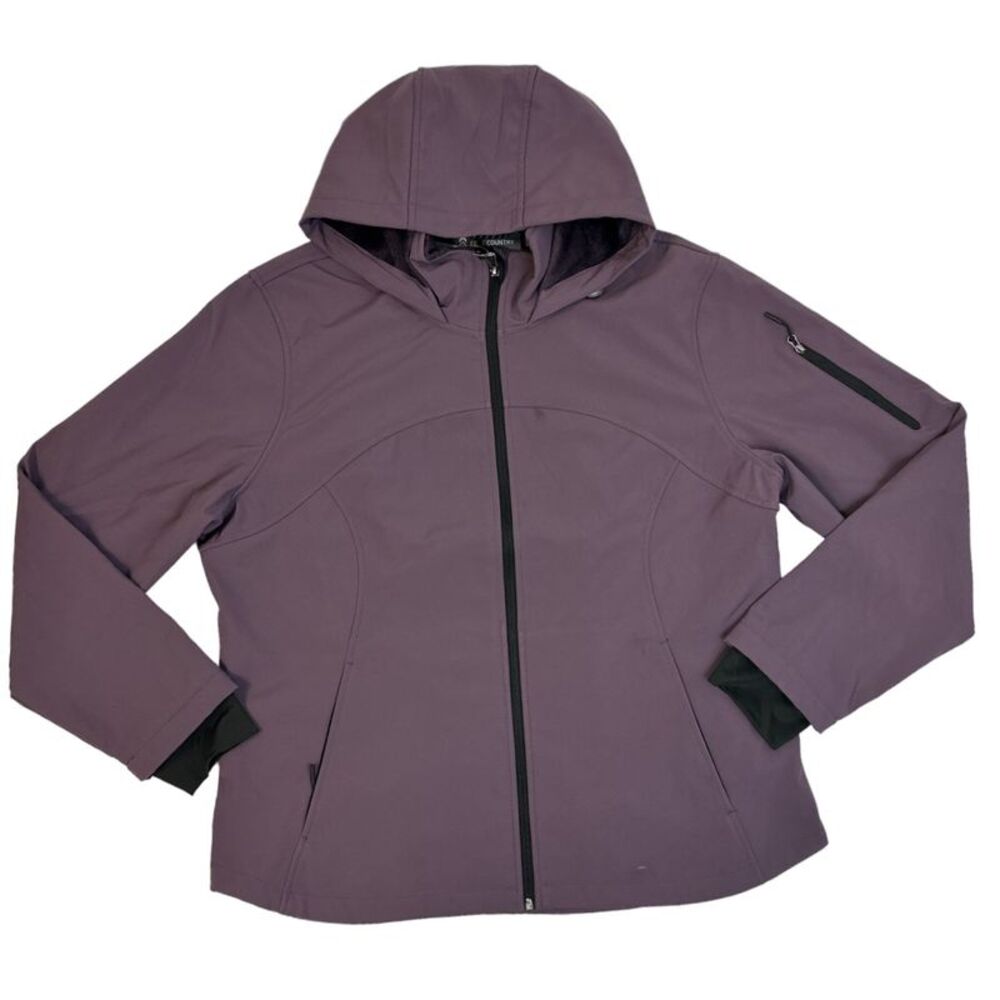 Fig - Free Country Women's Free Cycle Super Softshell Water & Windproof Jacket